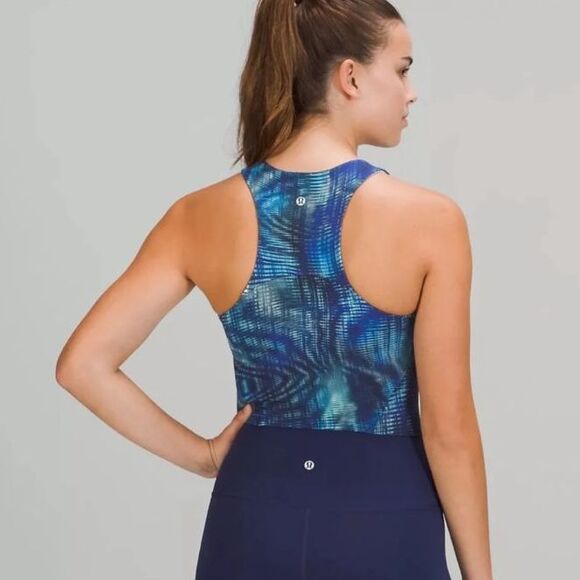Lululemon Invigorate Training Tank Top - Shapeshifter Flux Blue - Picture 2 of 6